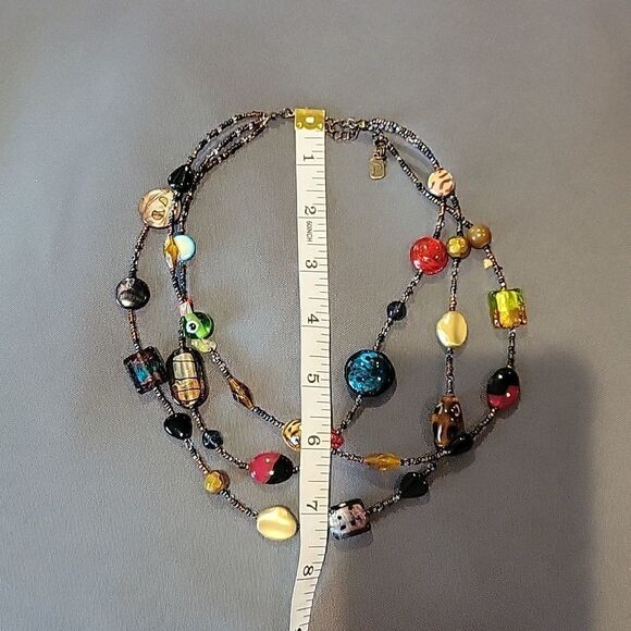 You & I ADJUSTABLE MULTI-STRAND NECKLACE - Picture 13 of 13